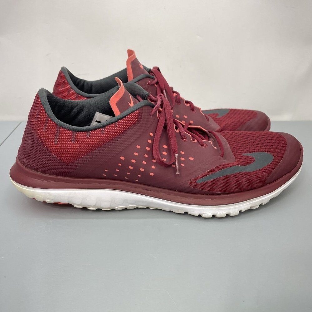 Nike FS Lite Run 2 Sneakers Shoes Running Training Athletic Red Mens 13